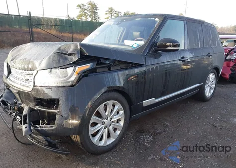 2017 Land Rover Range Rover 3.0L V6 Supercharged Hse from USA, damaged, VIN SALGS2FV0HA375358
